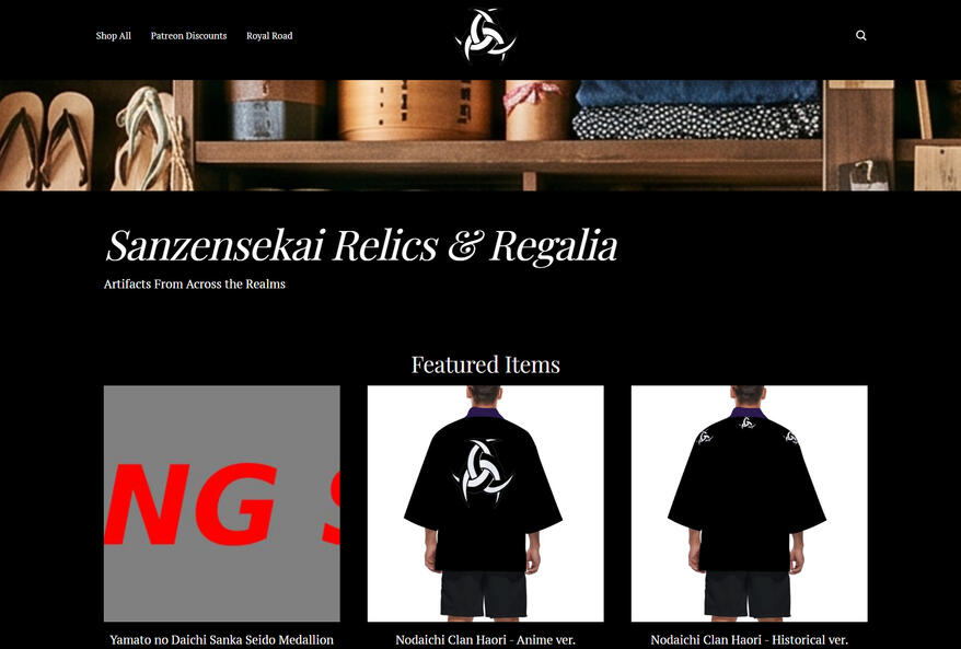 Sanzensekai Relics & Regalia Sanzensekai Relics & Regalia